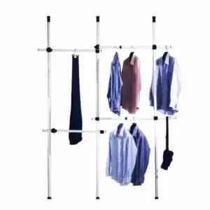 [생활] 4단 행거 드레스룸행거 시스템행거