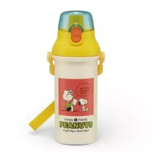 굿포머스 스누피 투톤 컬러 원터치 물통 480ML 아기물병 끈달린물병 초등학생물통