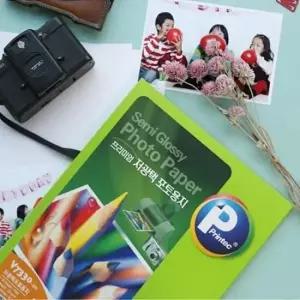 [문구/오피스] 광택 포토용지 A4 20매 라벨인쇄 인쇄라벨용지