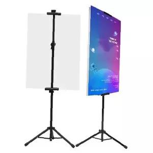 광고판 거치대 높이조절 삼각대형 배너 현수막 전시용 실내외겸용 이동식 안내판