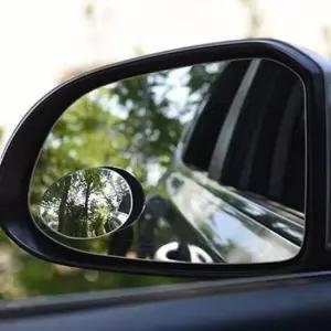 [CAR] 타원 보조미러 타원형 동그란 미러 사각지대 새차선물 자동차 안전 운전 미러 시야확보 유막코팅