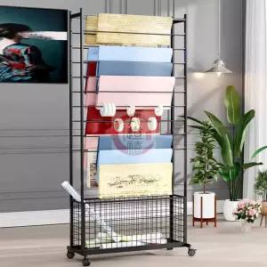 리본 걸이대 포장지 진열대 시트지 비닐 원단롤 거치대