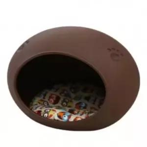 [반려] 레드퍼피 강아지하우스 펫빌더 하우스 (브라운) (방석포함) 애견 펫하우스 강아지집