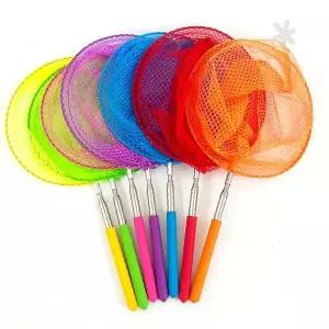 신축 텔레스코픽 손잡이 망사 포충망 야외활동 어린이 곤충채집 놀이용품 여름