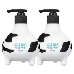 벨보이스튜디오 카일 밀크 바디워시 300ml 2개 / 영양 보습케어 당김없는 PH미산성