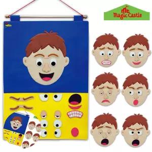 [엠유종합상사] 유아학습교구 유아학습완구 영아교육완구 미스터변덕 남 교육차트