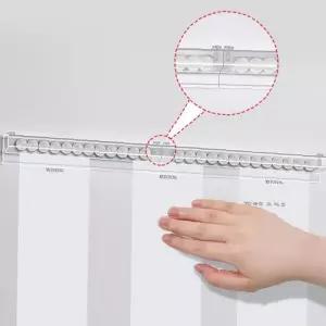 주방 주문서 거치대 무타공 메모 클립 영수증 정리 60cm 벽걸이 레일 식당용