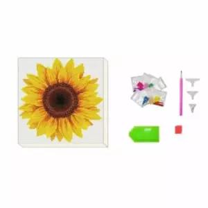 보석십자수 해바라기 사각보석십자수 비즈십자수