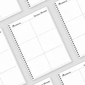 [문구] 6등분 유선노트 48개입 스프링공책 수업노트