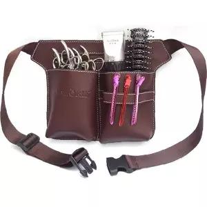 미용사 가위집 힙색 가방 허리 벨트 파우치 헤어 도구 수납 미용 도구함 이발