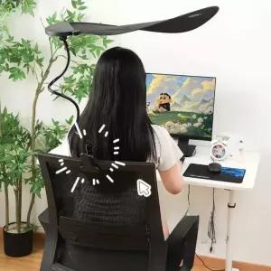 나뭇잎 캐노피 사무실 천장 에어컨바람 햇빛가리개 가림막