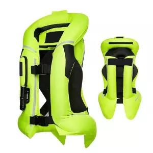 모터사이클 바이크 라이더 가죽 조끼 배스트 바이커 라이딩 CE 인증 오토바이 에어백 전문 구명 가을 예방