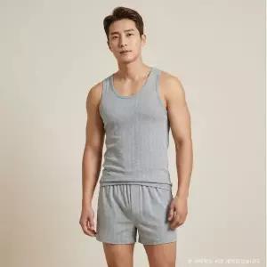 [롯데백화점]비비안 부드러운모달 스트라이프 남성 런닝 트렁크팬티 RU1724 PT1724P