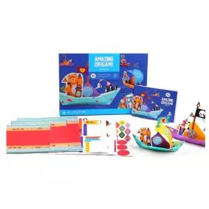 유치원 학교 방과후 미술 학습 diy 스티커 배모형 만들기 종이접기 공작시간 완구