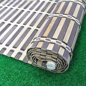 햇빛차단 내추럴 투톤 대나무발 중형 90x150 현관문발 커튼 커텐 가리개발 블라인드