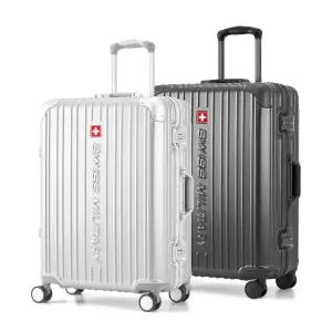 스위스밀리터리 여행용 알루미늄 캐리어 20인치 24인치 28인치 시그너스 포르테