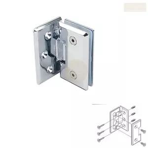 샤워부스 화장실 유리문 경첩 L형 1개입 경칩 욕실 사워부스 시공 교체