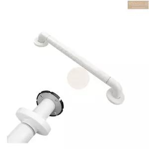 60cm 흰색 어르신 안전 손잡이 화장실 욕실 일자 샤워부스 핸드레일