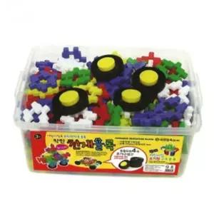어린이집블럭 뉴꼬마 블럭 어린이 블록놀이 만들기 장난감 세트 3호