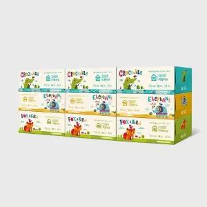 [숨] 각티슈 180매×9각