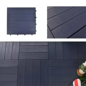 발코니 셀프시공 조립마루매트 차콜블루 18P 욕실바닥 테라스꾸미기 옥상 손쉬운설치