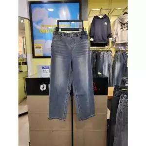 행텐주니어 세이브존06 주니어 오픈밴딩 사이드폴딩 와이드 데님 ...