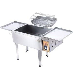 업소용 전기튀김기 대용량 자동온도조절 치킨 감자튀김 튀김기