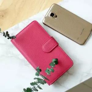 F8014 천연소가죽 여성 장지갑 통장지갑 핸드폰파우치 WFFKV1Y