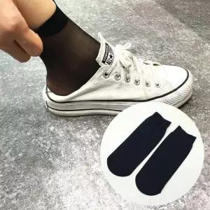 발목스타킹 5켤레 반투명 검정색 스타킹 WFFN8UA