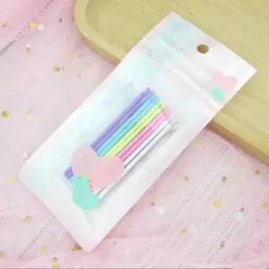 반묶음머리핀 머리핀 헤어악세사리 컬러실핀 앞머리핀 WFEB250