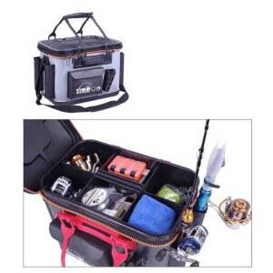 바이디움 다기능 하드 자동차 낚시통 커버 물고기 미끼통 케이스