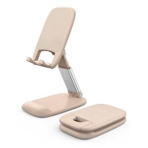 책상용 라미콜 카키 휴대폰 홀더 - 스탠드 책상 액세서리 데스크톱 오피스는 , 4-8인치 스마트폰에 호환되는 선물을 반드시 준비해야 합니다