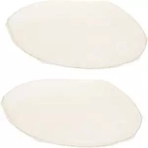 음악 수리 및 어쿠스틱을 위한 젬베 다르부카 덤벡 보드란 타악기용 밀리스텐 2pcs 생염소 스킨 30cm 교체