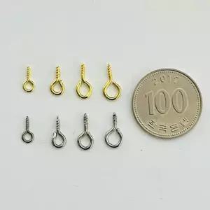 9자 비즈 구자 나사 못 키링 부자재