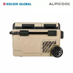 알피쿨 Zpro40 샌드베이지 차량용냉장고 캠핑냉장고 코오롱수입 정식A/S 베이지 휴대용 이동식 차박