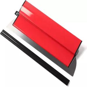 VOOMY 16인치/40CM 건식 벽체 스키밍 블레이드 대형 작업 구역 벽 장식 건설 도구용 스테인리스 스틸