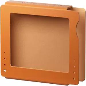 피니스텍 F18 MP3 플레이어 전용 케이스 레트로 뮤직 플레이어용 가죽 보호 케이스(오렌지)