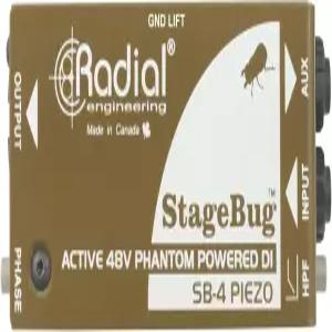 Radial StageBug SB-4 1채널 액티브 인스트루먼트 다이렉트 박스