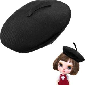 VOSAREA 우아한 작은 인형 모자 미니 하우스 공예용 미니어처 세트