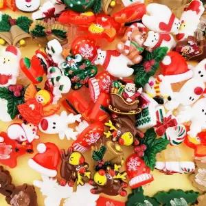 [아트박스]/오렌지몰 디폼 끼우기블럭 8mm 크리스마스 파츠 8개 1세트