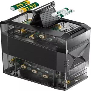 AA 및 AAA 충전식 NiMH 리튬 이온 배터리용 Ostation 2 스마트 3-in-1 배터리 충전기 무극성 자동 감지