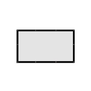 접이식 대형 스크린 후면투사 캠핑용 350인치