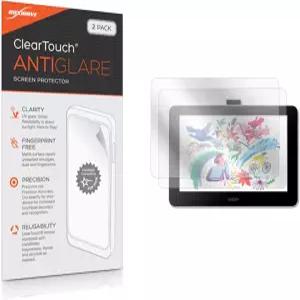 Wacom One과 호환되는 박스웨이브 스크린 프로텍터 - 클리어터치 안티 글레어(2팩) 지문 방지 매트 필름