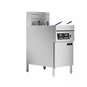 업소용 튀김기 자동 온도조절 전기 프라이어 식당 치킨 해면기 리프팅