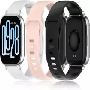 Z.DuDuZAZA 스마트워치 밴드 샤오미 레드미 워치 5 액티브(액티브/라이트) 스트랩 3팩 내구성 있는 소프트