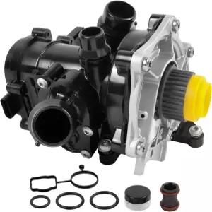 A3 Q3 Q7 비틀 패스용 개스킷이 장착된 전기 엔진 워터 펌프 온도 조절기 어셈블리 냉각수 2.0L 보조 OE