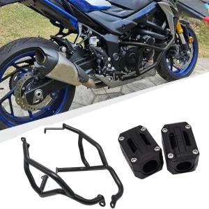 미드임탑 모터사이클 GSXS750 엔진 가드 하이웨이 크래시 바 범퍼 스턴트 케이지 프로텍터 SU ZU KI GSX-S
