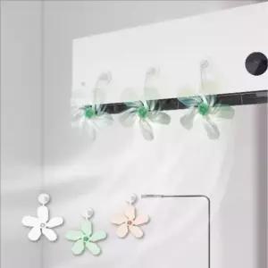 흐름 무동력 바람개비 순환팬 공기 빨판 에어컨용