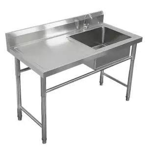 업소용 스텐 개수대 싱크대 조리대 야외 기본 간이 걸레 주방 식당