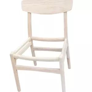 라탄 식탁의자 등나무 빈티지 암체어 카페 북유럽 스툴 레트로 블랙 46